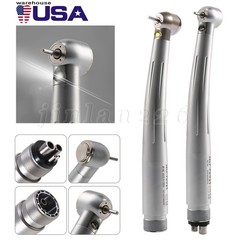 Dental Fiber Optic LED E-generator high speed handpiece Turbine 2 Holes/4 Holes