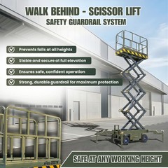 TYPHON xFlex-2037W Walk-Behind Scissor Lift 1102 lbs load capacity Electric 110V