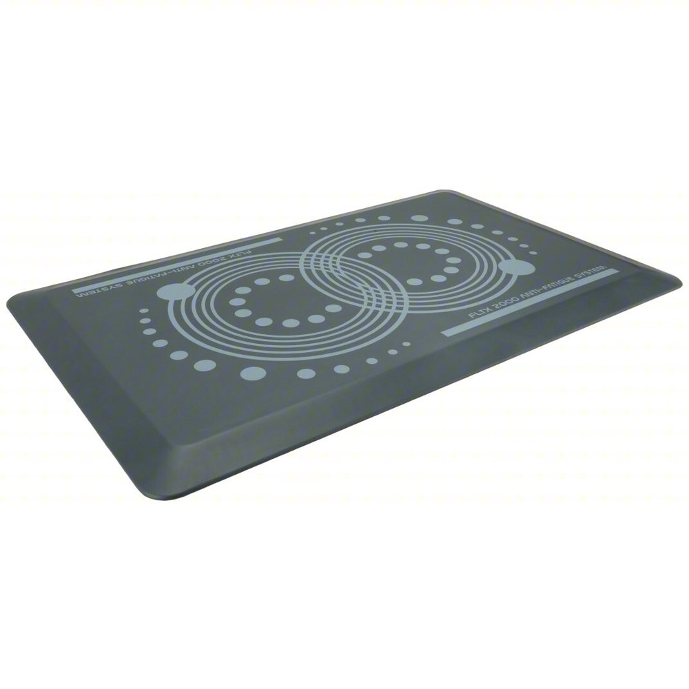 AFS-TEX System 2000 20″ x 32″ Anti-Fatigue Mat; Antimicrobial Slate Gray Large