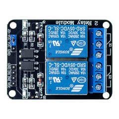 2-Channel 5V SPDT Relay Module Optocoupler Isolated 250V/10A Arduino ESP32 Pi