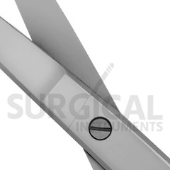 12 Pcs Iris Scissors 4.5″ Straight Surgical Dental Instruments German Grade