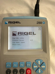 Rigel Medical 288+ Electrical Safety Analyzer Kit w/EKG- Zebra RW 220 Printer