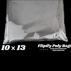 10×13 Clear Resealable T-Shirt/Apparel Self Seal Lip Tape Poly Plastic bags