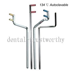 Dental X Ray Holder Bitewing Indicator Metal Bar Arm/Aiming Rings Autoclavable A
