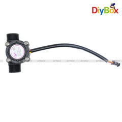 1/2” Water Flow Sensor Water Control Effect Flowmeter Hall 1-30L/min F Arduino