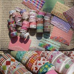 WEGAZ Washi Tape Set, 40 Rolls of 1.5cm Wide Decorative Craft Tape for