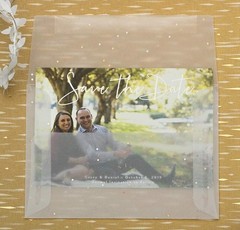 Jam Paper A7 Translucent Vellum Invitation Envelopes – 5 1/4 X 7 1/4 – Clear –