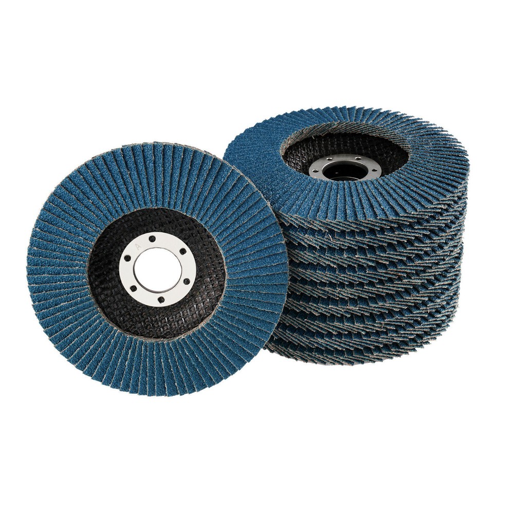 4.5” x 7/8″ Zirconia Flap Disc Grinding Wheels 24pcs Emery Cloth Per Disc T29 27