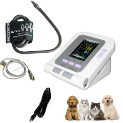 CONTEC08A Veterinary Digital Blood Pressure Monitor with a blood oxygen probe An