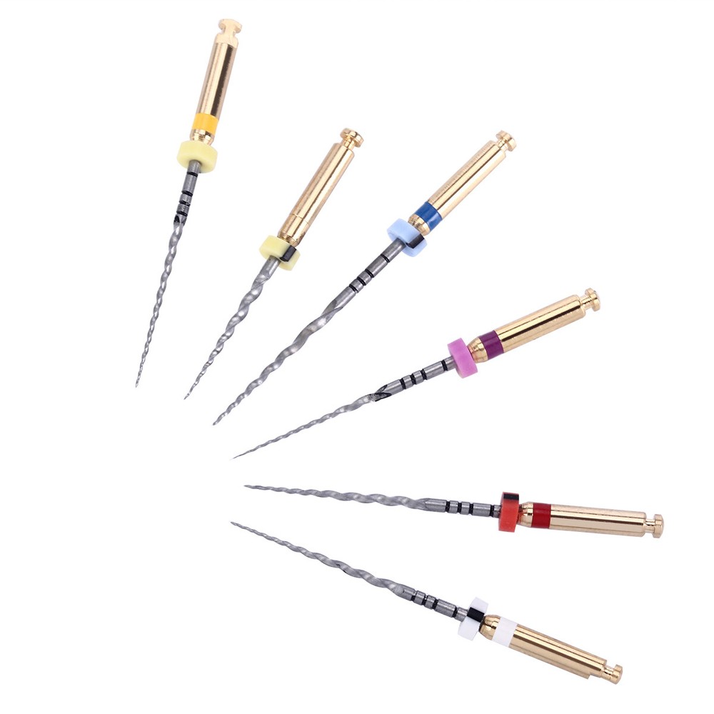 AZDENT Dental Endodontic Endo Files NITI Rotary Niti Root Canal Heat Activated