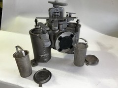Hayward 1-1/2in Duplex Strainer Stainless Steel 200 PSI ST1054T