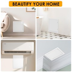 Plumbing Access Panel for Drywall Ceiling 8 x 8 Inch Reinforced Plastic Wall …