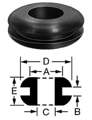 8 Pack Brand NEW Genuine ProCraft 5/32″ Black Rubber Grommets RG156/500
