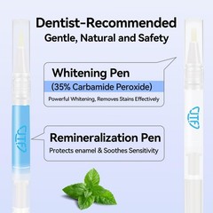 JTF Teeth Whitening Pen Kit: 35% Carbamide 0.07 Ounce (Pack of 6), White