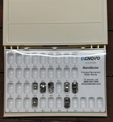 Denovo General Purpose Molar Bands Kit Mandibular Partial Dental Orthodontic