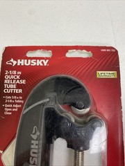 Husky Manual Ratcheting Quick-Release Tube Cutter Black 2-1/8″ 1000 002 732