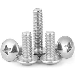 M5 -0.8 Metric 316 Stainless Steel Phillips Truss Head Machine Screws Bolts 18-8