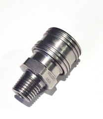 MTM Prima 1/4 NPT Male Stainless Steel Quick Connect Coupler USA Quality
