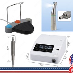 Mini Dental Brushless Implant Motor System 20:1 LED Contra Angle Handpiece