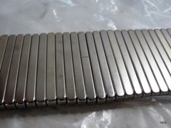 104pcs 35x1mm Super Strong Block Fridge Magnets Rare Earth Neodymium