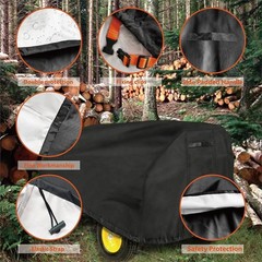 Heavy Duty Log Splitter Cover, Waterproof Oxford Cloth, for 15-45 Ton Gas or …