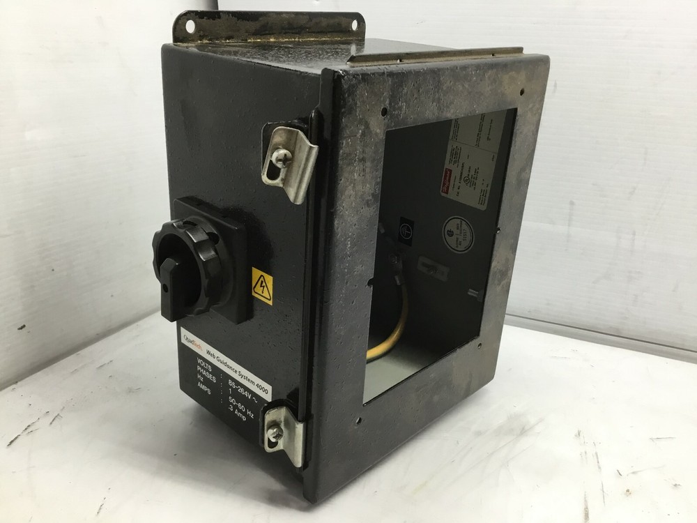 Hoffman A10086CH/SPL Cutout Box Enclosure 10 x 8 x 6 w/Hinged Cover