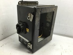 Hoffman A10086CH/SPL Cutout Box Enclosure 10 x 8 x 6 w/Hinged Cover