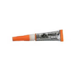 Gorilla Clear Glue Minis 4 Tubes Water Resistant Bonds Crystal Clear Non-Foaming