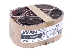 50 pcs VSM Abrasives Cloth Sanding Belt 1/2″ x 12″ Grinding Sharpening, 150 Grit