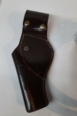 Vintage Leather JAY-PEE Belt 45 inches Holster Cuff Brown Great Shape Authentic