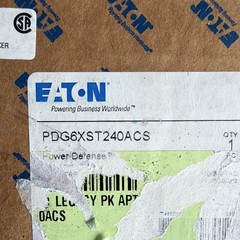 EATON PDG6XST240ACS – Cutler Hammer Circuit Breaker Shunt Trip 200/240