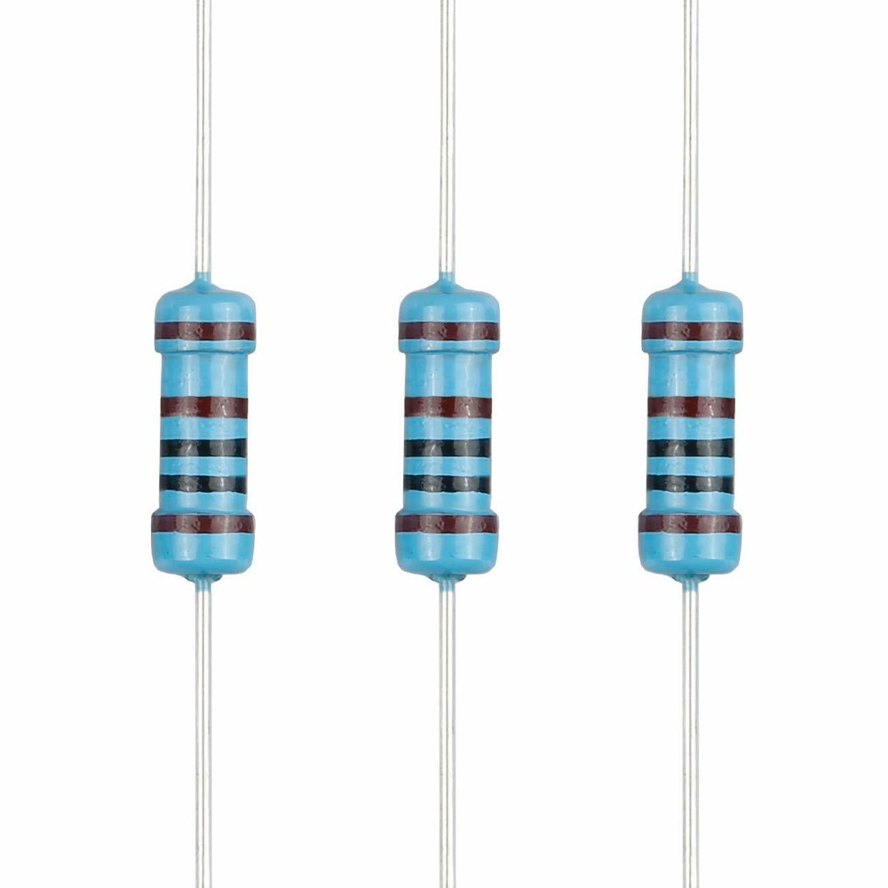 10 PCS 1000 Ohm metal film Resistors 1K ohm 1/4 watt 1% Shipped From The USA