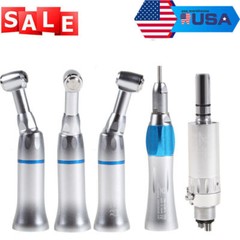 NSK Style Dental Slow Low Speed Handpiece Contra Angle Straight Micromotor 2h/4h