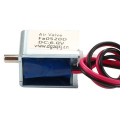 2pcs Miniature Air Solenoid Valve 2 Way Normally Closed DC6V 0.38A
