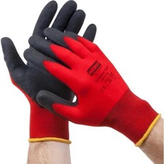 6, 12 Honeywell North NorthFlex NF11/9L Foam PVC Gloves Size 9 (Large) FAST SHIP