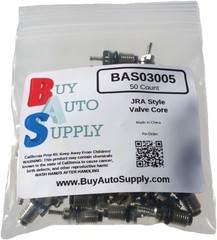 50 Count A/C Schrader Valve Cores – Aftermarket Replacement for MT0059 & 59347