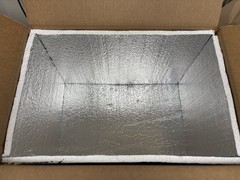 Large Insulated Shipping Box 18″ x 12″ X 12” with 0.5” Foam Insulation