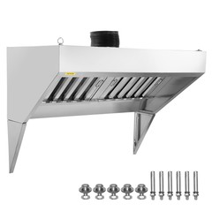VEVOR 5’FT Commercial Exhaust Hood Food Truck Concession Trailer Hood
