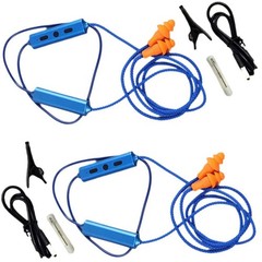 2-Set High Quality Bluetooth Ear Plugs for Laptops, Phones & Bluetooth Devices
