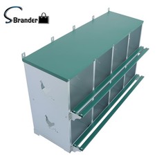 Easy To Install 8 Hole Metal Chicken Nesting Boxes For Chicken Hens Laying Eggs