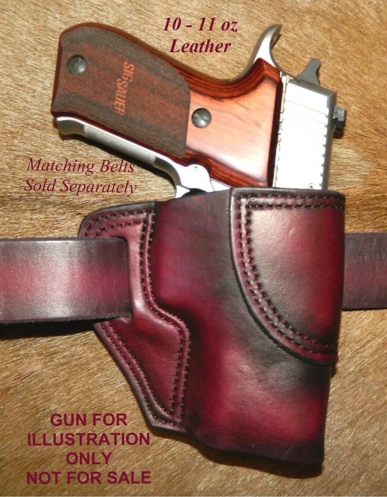 Gary C’s Leather OWB Avenger HOLSTER for Sig Sauer P220 Carry 3.9″