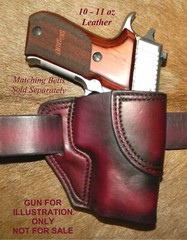 Gary C’s Leather OWB Avenger HOLSTER for Sig Sauer P220 Carry 3.9″