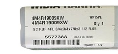 Widia Hanita 4M4R19009XW 3/4×3/4×7/8×3.5in 4FL RUF Carbide End Mill