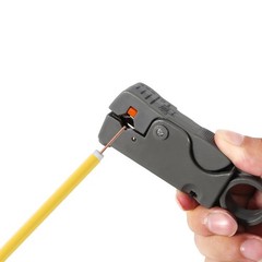 Coax Cable Crimper Coaxial Compression Tool Kit Wire Stripper with F RG6 RG59