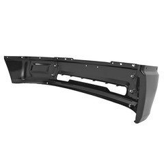 Front Bumper 2009-2012 Ram 1500 W/O Fog Light Holes 68206066AA Chrome Black 3PCS