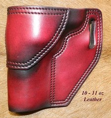 Gary C’s Avenger OWB Left Hand “XH” Holster RUGER NM Blackhawk 3-3/4″ Leather