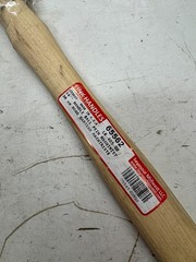 5 Pack – 14 in. Hickory Replacement Ball Pein Machinist Hammer Handle 65562