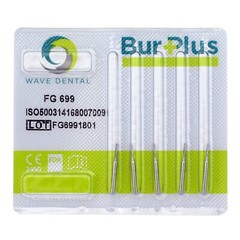 Wave Dental Carbide Bur High Speed FG 699 699L 169L 702L Taper Fissure Prima Bur