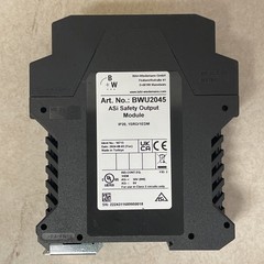 Bihl Wiedemann BWU2045 ASi Safety Output Module 1SRO/1EDM IP20 UNTESTED