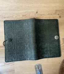 Oberon Design Triskelion Large Journal A5 Size in Green